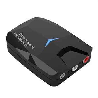 MSD-M24 Bluetooth 5.0 Audio Adapter Receiver Digital to Analog Fiber Optic Coaxial Audio Converter