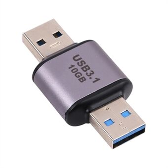USB 3.1 Male to Male Adapter Aluminum 10Gbps High-Speed Data Transfer for Laptop Computer