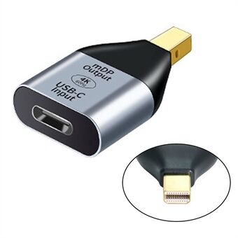 UC-012-MDP USB-C Female to Mini DisplayPort Male HDTV 4K/60Hz 1080P Adapter for Tablet/Phone/Laptop