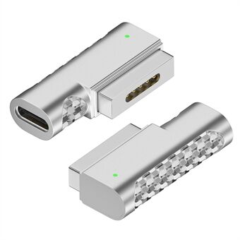 Compatible with MagSafe 2 to USB-C Female Adapter for MacBook Pro Air Type-C Converter Supports PD Fast Charge