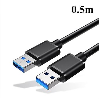 ESSAGER USB3.0 Han til Han Datakabel 0,5m - Sort