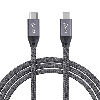 1m USB-C Male to USB-C Male Cable 4K Audio Video 20Gbps PD100W 5A/20V Fast Charging Cord for Macbook Pro