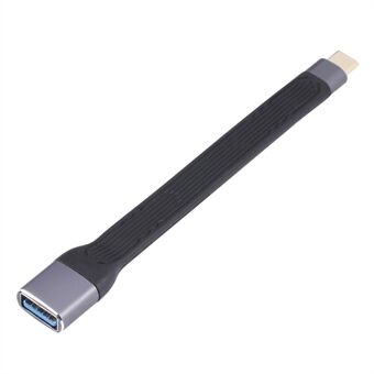 13.6cm USB Cable Type-C Male to USB3.0 Female Cable 10Gbps High-speed Data Transfer Flexible Cord Support Charging