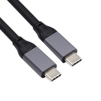 UC-134-5.0M 10Gbps USB 3.1 Type C Male to Male Data Video Cable with E-marker Chip for Tablet / Phone / Laptop, 500cm