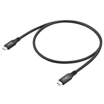 USB-IF PD3.0 100 W Super Charging USB4-kabel Kompatibel med Thunderbolt 3 40 Gbps højhastigheds datasynkroniseringsledning (0,8 m)