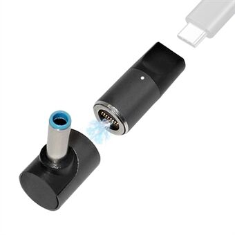 100W USB C til 4,5x3,0mm PD DC-strømadapterkonverter til HP Pavilion Envy Elitebook Magnetisk USB C-stik til opladning