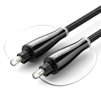 UGREEN 1m SPDIF Toslink digitalt optisk lydkabel til PS4 TV Box Højttaler Wire Soundbar Forstærker Subwoofer