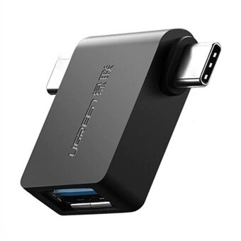 UGREEN 30453 OTG Adapter 2 in 1 Micro USB Type C to USB 3.0 Adapter USB-C/Micro USB Male to USB Female Converter for Samsung Galaxy S10 Macbook