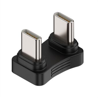 UC-009-MM Elbow U-Shape Dual-Head USB-C Adapter 480Mbps Fast Transmission Type-C Male to Male Coupler Extender Converter