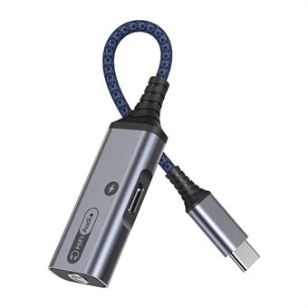 MH339A Type C to 3.5mm Headphone Jack HiFi Audio Adapter with PD 60W USB C Charging Port