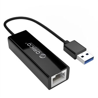 ORICO UTJ-U3 USB 3.0 til RJ45 kablet Gigabit Ethernet-portadapter til bærbar stationær computerkonverter - sort