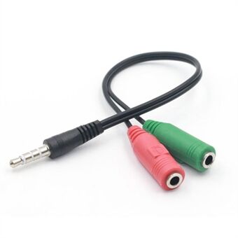 3.5mm Male to 2*Female Adapter Connector Stereo Jack Splitter Cable