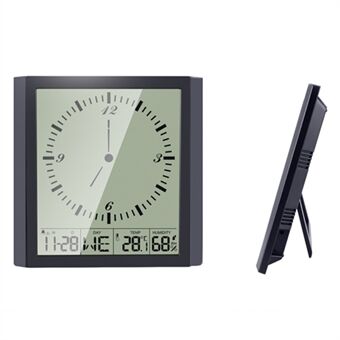 TS-8675 Multifunktionelt elektronisk vægur Intelligent storskærm digitalt display Vækkeur Home Termometer Hygrometer