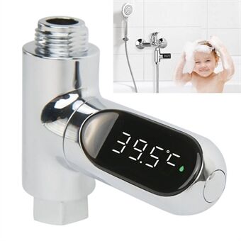 Vandhane Brusetermometer Baby Bad Vandtemperatur Monitor 360 grader Roter Fahrenheit/Celsius Termometer