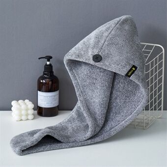 Hårhåndklædeindpakning Superabsorberende Quick hår Turban Vigtigt tilbehør til badeværelset