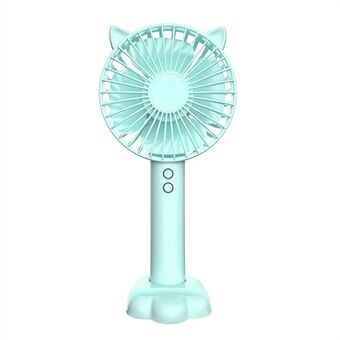 Handheld Portable Fan Battery Operated 3 Speed Personal Fan with Atmosphere Lamp for Travel Office Outdoor