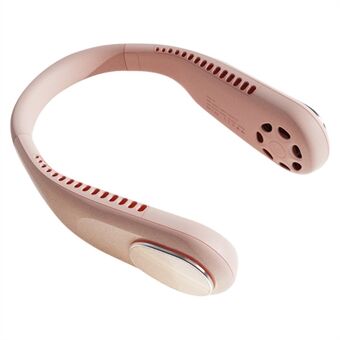 F60 Bærbar USB Opladning Hængende Hals Mini Køleblæser Sommer Bladeless Fan Cooler