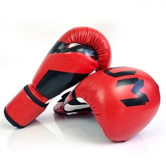 KAILUN NW-036 Leather Kick Boxing Gloves Karate Muay Thai Free Fight Training Gloves, 6oz