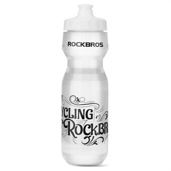 ROCKBROS DCBT69 750 ml cykelvandflaske PP5 Squeeze Cycling Sport vandflaske med støvdæksel