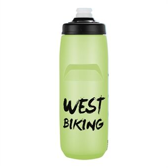 WEST BIKING YP0721042 750ML PP+Silicone Vandflaske Outdoor Camping Drikkekop (BPA-fri, uden FDA-certificering)