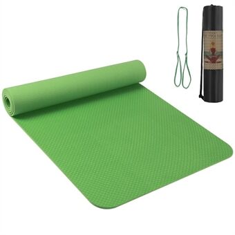 Yoga Mat 72.05×24.01in Anti-slip Exercise Mat for Fitness Workouts with Carrying Strap and Storage Bag
