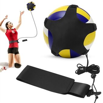 Volleyballtræningshjælp Solo Volleyballtræningsbælte Øvelsestræner til serveringsindstilling Bumpende spidsarmsving
