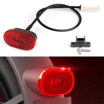For Xiaomi Mi Electric Scooter Pro 2 Bright LED Back Taillight Easy to Install Tail Light Cycling Accessories
