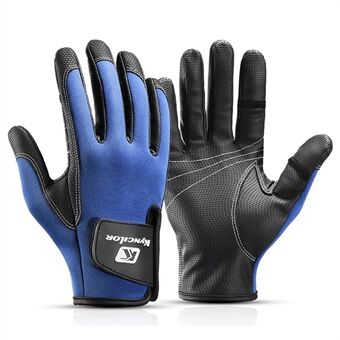 KYNCILOR A0061 Full Finger Gloves Breathable Outdoor Sports Anti-slip Fishing Gloves