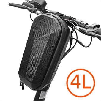 Elektrisk scootertaske Hard shell EVA vandtæt frontpose hængende taske foldbar cykelbalance styretaske