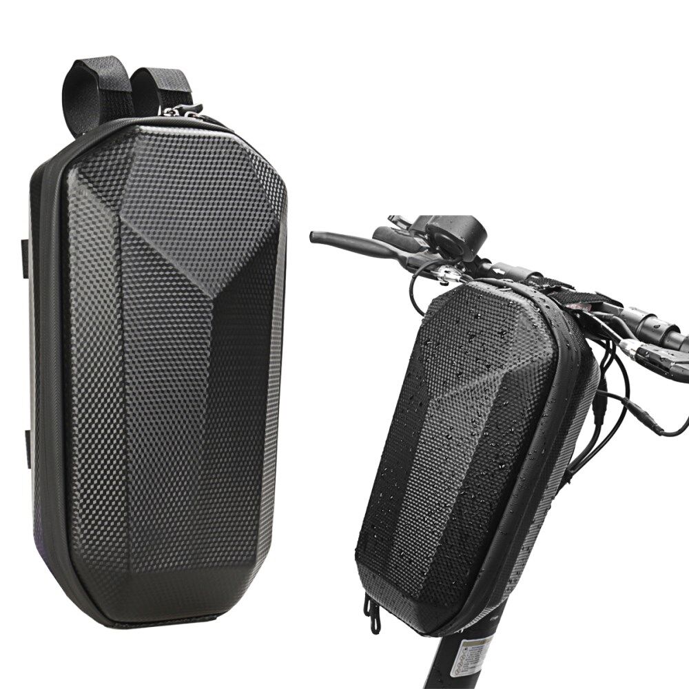 Inspirere Født Lokomotiv 2L vandtæt EVA hård shell taske Elektrisk scooter cykelstyr foran hængende  opbevaringspose
