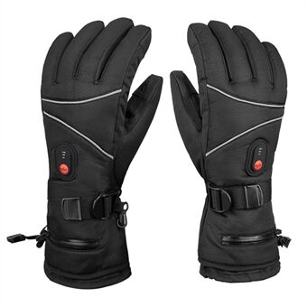 Elektrisk Opvarmede Handsker - Touchscreen Funktion - Håndvarmer til Cykling Vandring Snowboarding Outdoor Vintersport 