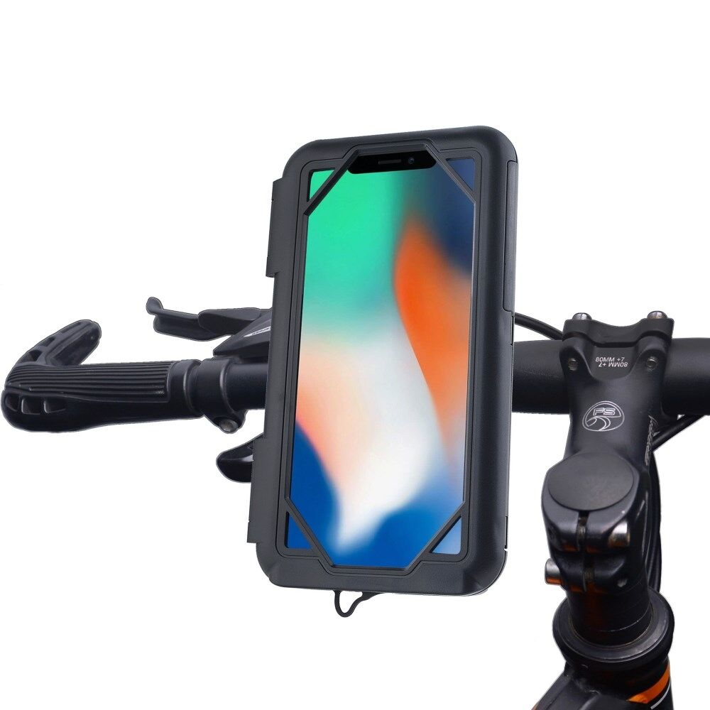 Bakspejl Vandtæt Telefon Taske Holder Cykel Telefon GPS Stand