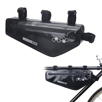 1,5L cykel vandtæt EVA trekantet taske Mountain Bike frontramme opbevaringspose