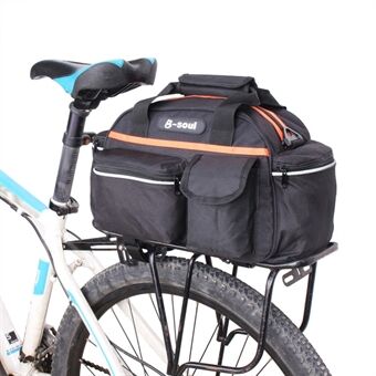 B-SOUL 14L cykel MTB cykel bagstativ Haletaskepakke Reflekterende cykelværktøj opbevaringstaske