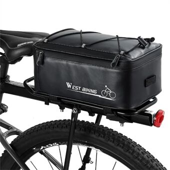 WEST BIKING 4L cykelsæde med stor kapacitet sadeltaske Vandtæt cykelhale opbevaringstaske