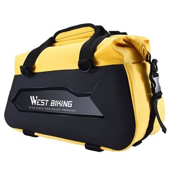 WEST BIKING YP0707308 Cykelstativtaske Vandtæt bagagerumstaske Reflekterende taske med stor kapacitet med skulderrem til cykelbagsæde