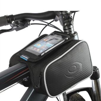 ROSWHEEL Mountain Bike Front Tube Bag Bike Dobbelt Side Beam Taske med Telefon Touch Screen Cykel Vandtæt Reflekterende Taske-taske