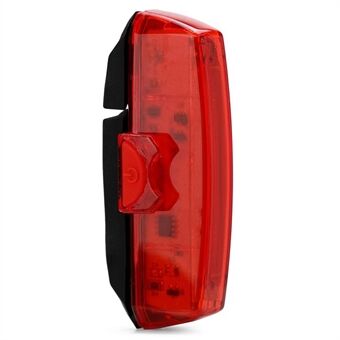 LD18S Smart Sensor Bremsebaglygte Vandtæt cykelsæde bag LED-lysstøtte USB-opladning (rød induktionsversion)