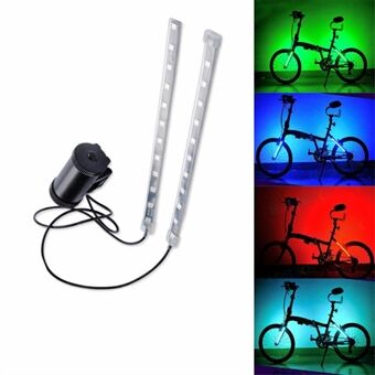 LEADBIKE A106 1 par cykelstel Rør lys Lys farverig cykel baglygte LED cykel hjul lys Batteridrevet