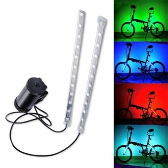 LEADBIKE A106 1 par LED Cykel Hjul Lys Lys Farverig Cykel Stel Rør Lys MTB Baglygte USB Genopladelig
