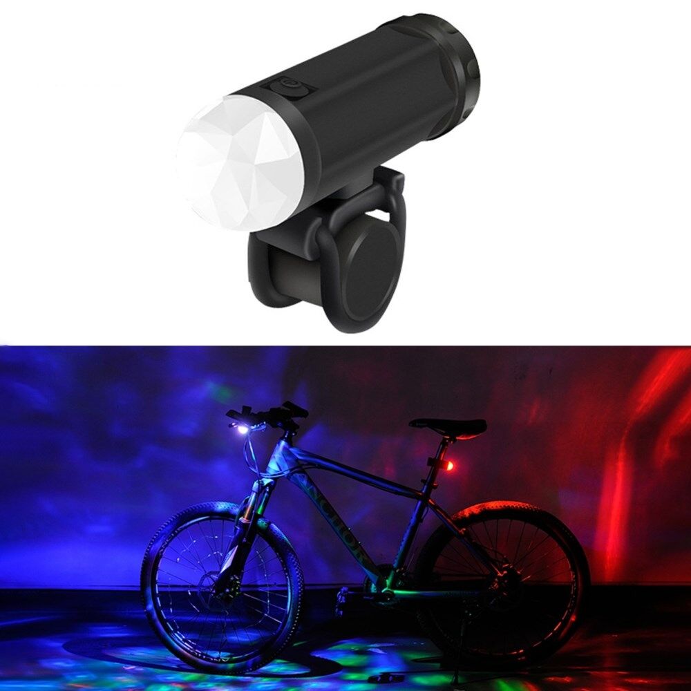 LEADBIKE LD57 Cykel Roterende LED Nat Cykel Cykel Advarselslampe Atmosfære Lys