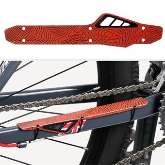 ENLEE Slidfast cykelrammebetræk Cykelstel Kæde Kædestagsbeskyttelsesbeskyttelsespude til foldecykler/cykler/MTB