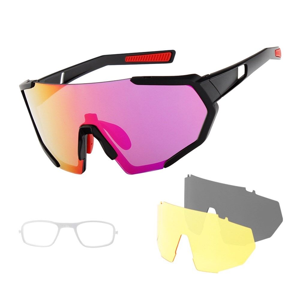 Byblomst maskine Fantastiske XQ-HD XQ-547 vindtætte cykelbriller Mænd Kvinder Sport Anti-UV solbriller  Polariserede beskyttelsesbriller