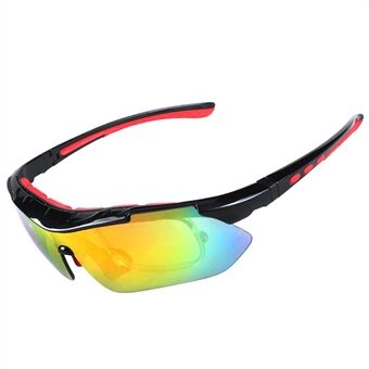 XQ-HD XQ-082-1 Outdoor cykelbriller Cool vindtætte Ultraviolet-sikre solbriller til mænd/kvinder