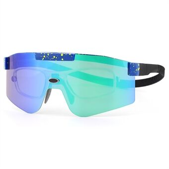 XQ-HD XQ-495A Farverige HD Cykelsolbriller Outdoor ridebriller Magnetisk sugespænde Polariserede briller til mænd/kvinder