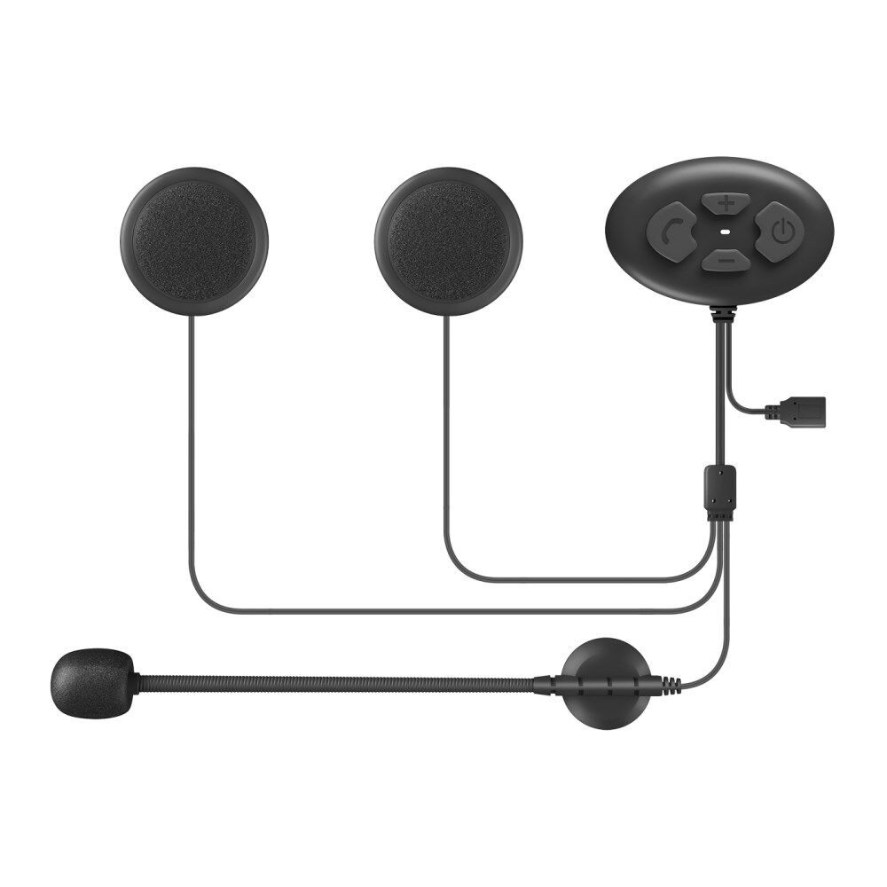 Trådløs Bluetooth-hjelm Intercom-headsetopkald + musik + FM vandtæt