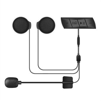 M7 trådløs hovedtelefon Bluetooth 5.0 Hjelm Headset Stereo Lyd Vandtæt Auto Answer øretelefon med FM-radio