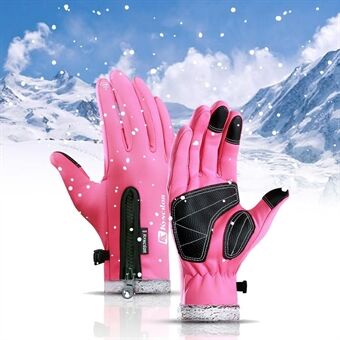 KYNCILOR Til Outdoor træningsarbejde Vinter varme handsker Fleece vindtætte vandtætte handsker
