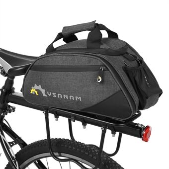 12L vandtæt cykel bageste sæde taske, der kan udvides MTB cykelstativ bagagerum
