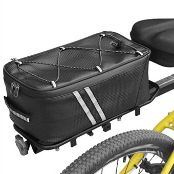 Cykelstativtaske 7L bagagerumsopbevaringsholder Vandtæt cykelbagsæde lasttaske til pendlerrejser Outdoor